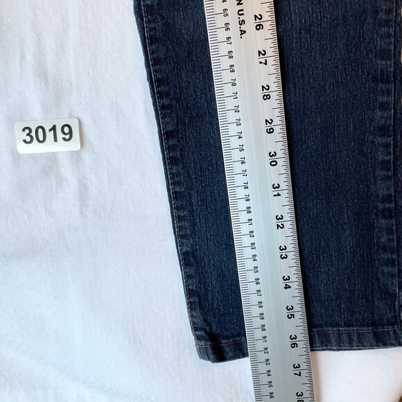 Style & Co women’s Denim Boot Cut Straight Jeans Size 8 Short, Blue - Picture 3 of 11